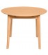 MESA DE COMEDOR 100 Ø LIANA ROBLE NATURAL