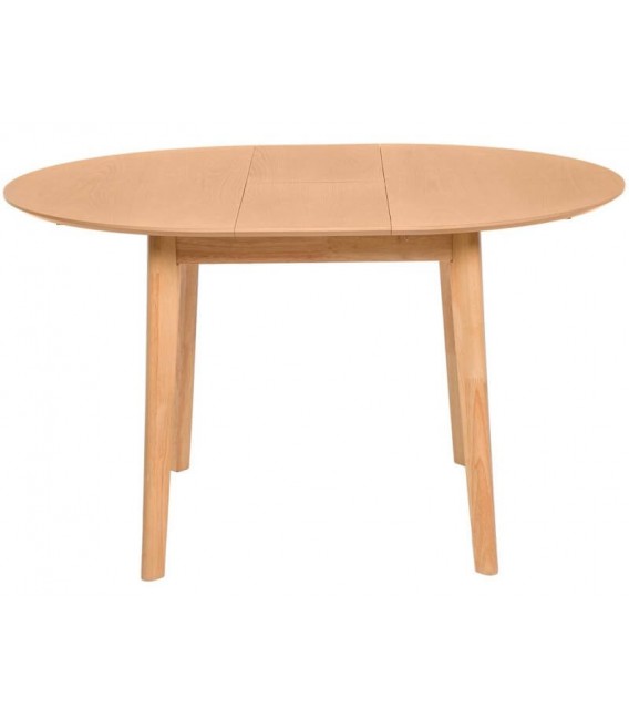 MESA DE COMEDOR 100 Ø LIANA ROBLE NATURAL