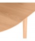 MESA DE COMEDOR 100 Ø LIANA ROBLE NATURAL