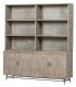 LIBRERIA 200 X 45 JIANTI MADERA GRIS VINTAGE
