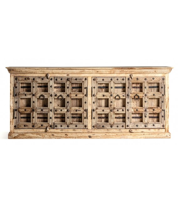 APARADOR 219 X 59 SIRIGERE MADERA NATURAL METAL OXIDO