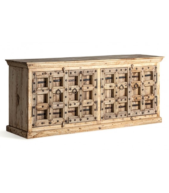 APARADOR 219 X 59 SIRIGERE MADERA NATURAL METAL OXIDO