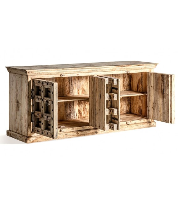 APARADOR 219 X 59 SIRIGERE MADERA NATURAL METAL OXIDO