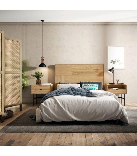 CABECERO 190 X 140 SULTA ROBLE NATURAL