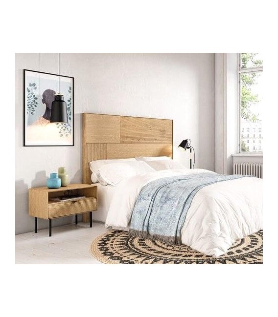 CABECERO 190 X 140 SULTA ROBLE NATURAL