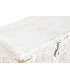BAUL 80 X 40 PATERNA MADERA BLANCO METAL ORO