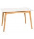MESA DE COMEDOR 120 X 50 ALAS TORI MADERA NATURAL Y BLANCO