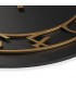 RELOJ 60 Ø MARENGO MADERA NEGRA METAL ORO