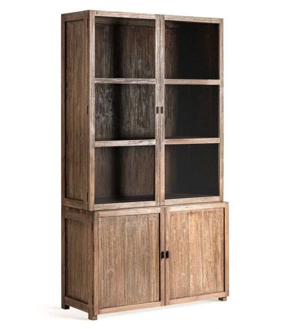 VITRINA 110 X 50 NYSTED TECA RECICLADA NATURAL