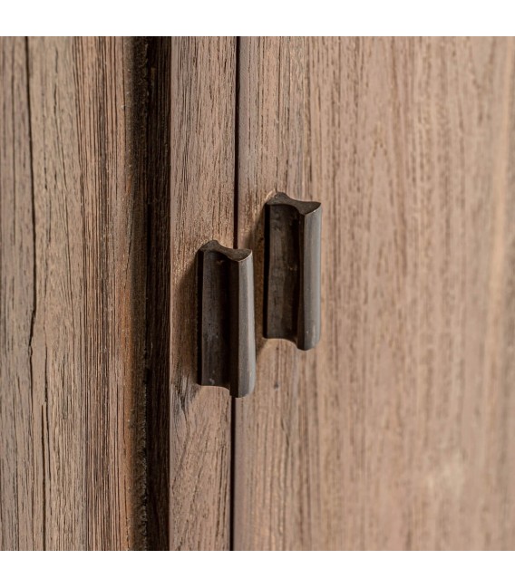 VITRINA 110 X 50 NYSTED TECA RECICLADA NATURAL