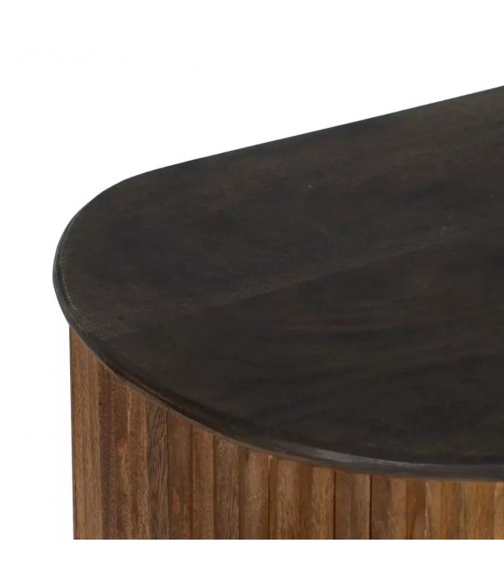 APARADOR 153 X 41 PERLONE MADERA DE MANGO METAL HIERRO