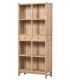 LIBRERIA 100 X 41 SULAI MADERA DE PINO NATURAL RECICLADA