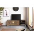MUEBLE DE TV 145 X 40 ZENDA MADERA MANGO METAL DORADO