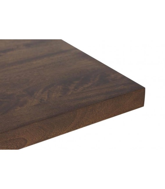 MESA DE COMEDOR 170 X 90 ZENDA MADERA MANGO METAL DORADO