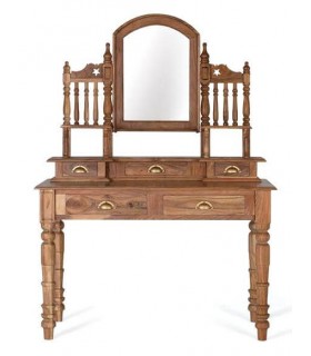 TOCADOR 120 X 60 SEÑORIAL MADERA ACACIA NATURAL