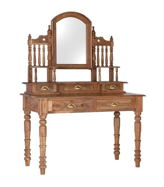 TOCADOR 120 X 60 SEÑORIAL MADERA ACACIA NATURAL