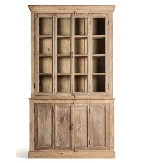 VITRINA 138 X 42 HUNTLY MADERA TECA NATURAL