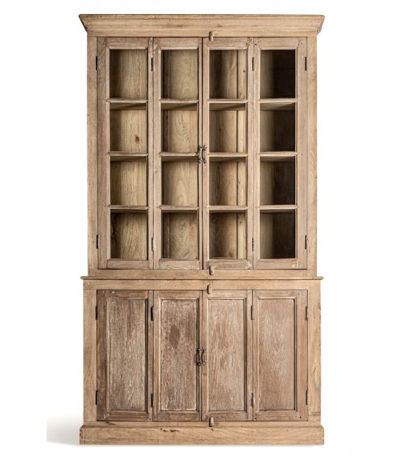 VITRINA 138 X 42 HUNTLY MADERA TECA NATURAL