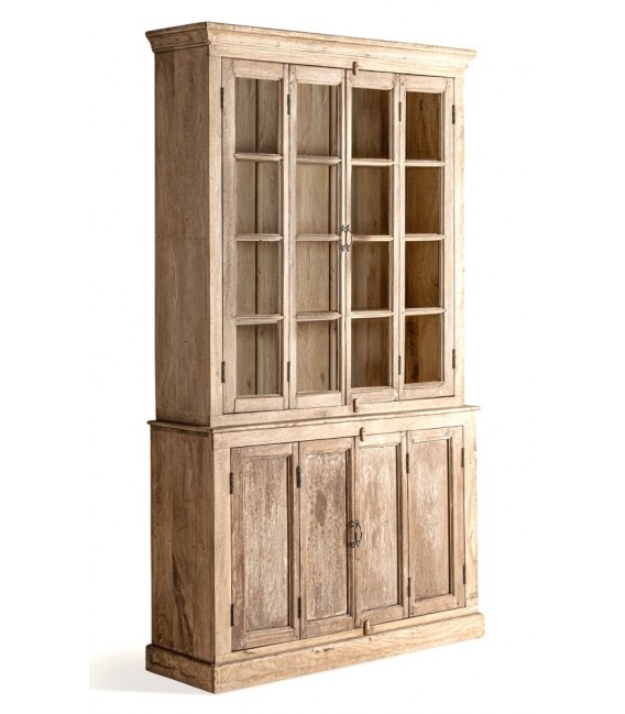 VITRINA 138 X 42 HUNTLY MADERA TECA NATURAL