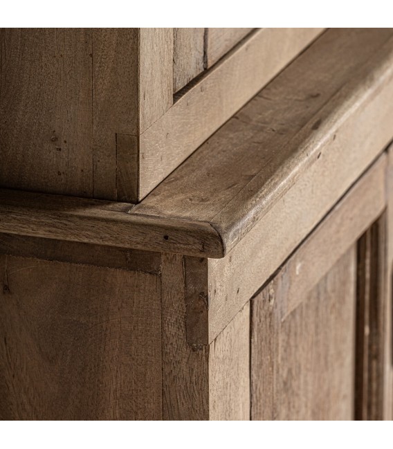 VITRINA 138 X 42 HUNTLY MADERA TECA NATURAL