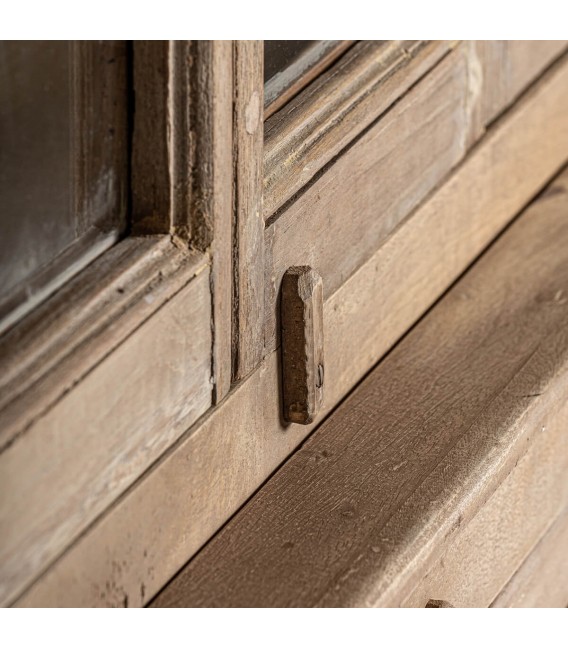 VITRINA 138 X 42 HUNTLY MADERA TECA NATURAL
