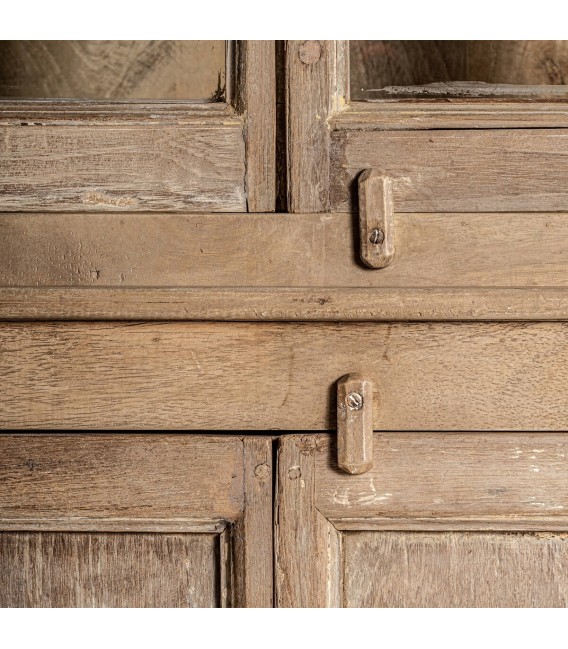 VITRINA 138 X 42 HUNTLY MADERA TECA NATURAL