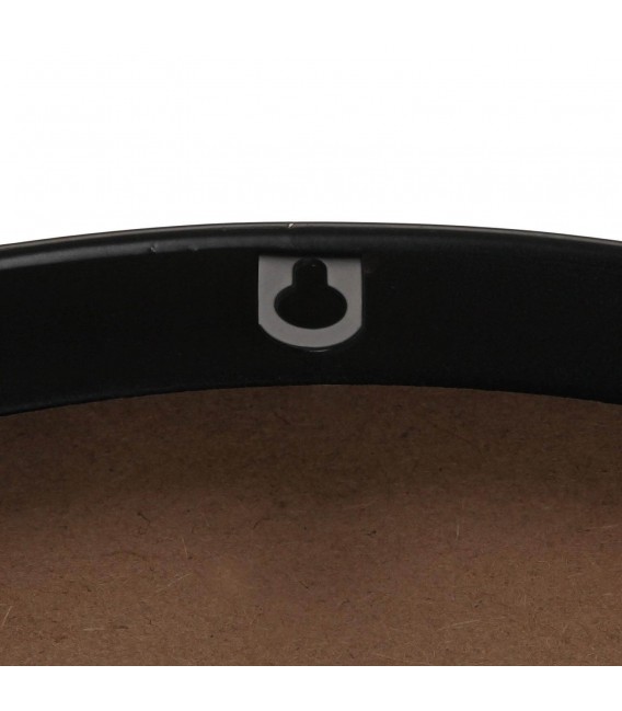 RELOJ DE PARED 42 Ø BUFERA METAL AZUL Y ORO