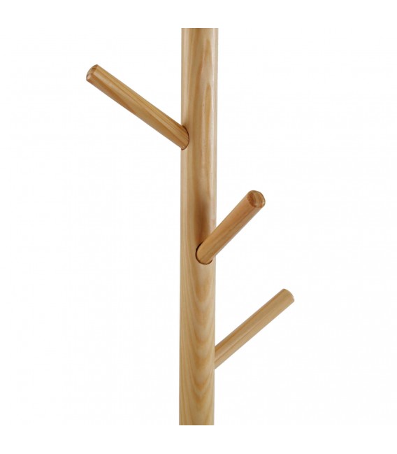 PERCHERO DE PIE 40 Ø PALUGA MADERA PINO NATURAL