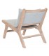 SILLON BAJO 57 X 83 PREFE MADERA NATURAL TELA GRIS CLARO