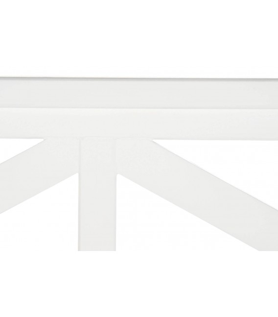 CABECERO 180 X 120 MARINE MADERA LACADA EN  BLANCO