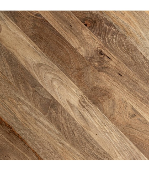 MESA DE COMEDOR 130 Ø KEHRIG MADERA DE MANGO NATURAL