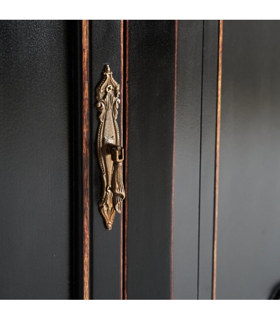 APARADOR 220 X 50 JUSSAC MADERA DE MANGO COLOR NEGRO