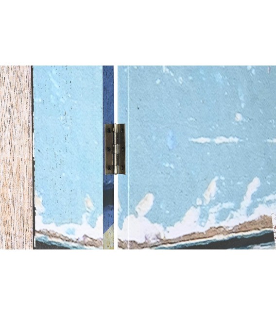 BIOMBO 121 X 180 CANVAS MULTICOLOR