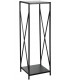 PEDESTAL 34 X 34 CUSTIO METAL NEGRO