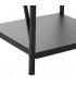 PEDESTAL 34 X 34 CUSTIO METAL NEGRO