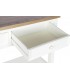 CONSOLA 105 X 38 RUFET MADERA PAULONIA NATURAL Y BLANCO
