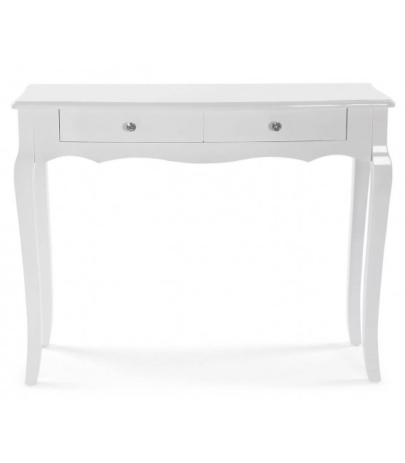 CONSOLA 100 X 35 CAGLIARI LACADA EN BLANCO