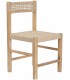 SILLA 46 X 45 PRADERA MADERA PINO NATURAL YUTE NATURAL