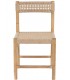 SILLA 46 X 45 PRADERA MADERA PINO NATURAL YUTE NATURAL