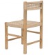 SILLA 46 X 45 PRADERA MADERA PINO NATURAL YUTE NATURAL