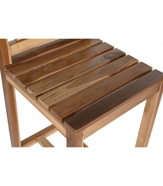 TABURETE 40 X 47 GRETER MADERA TECA