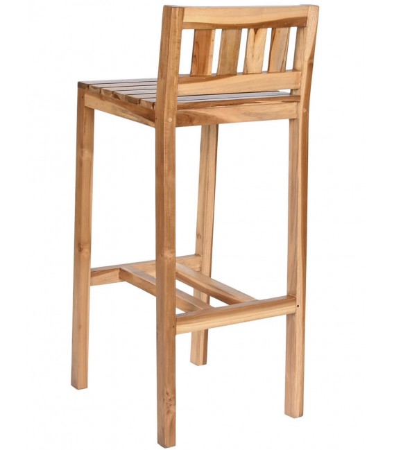 TABURETE 40 X 47 GRETER MADERA TECA