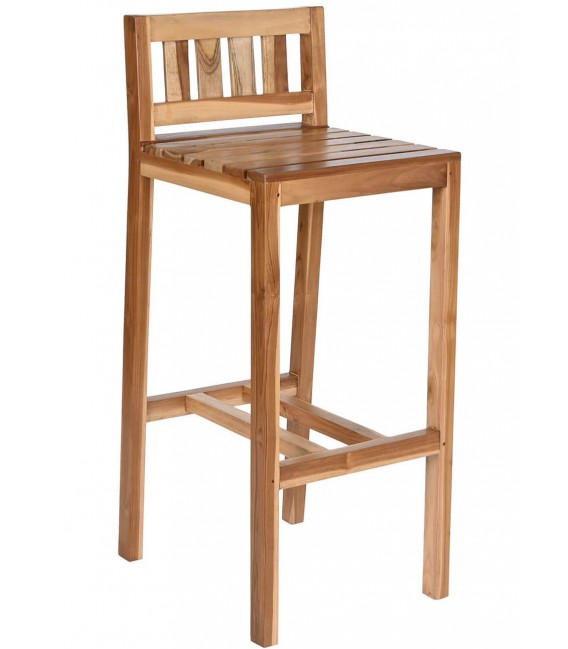 TABURETE 40 X 47 GRETER MADERA TECA