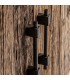 APARADOR 185 X 45 CARRIK MADERA PINO VINTAGE METAL OXIDO