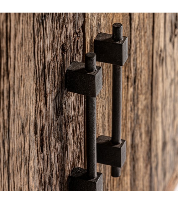 APARADOR 185 X 45 CARRIK MADERA PINO VINTAGE METAL OXIDO