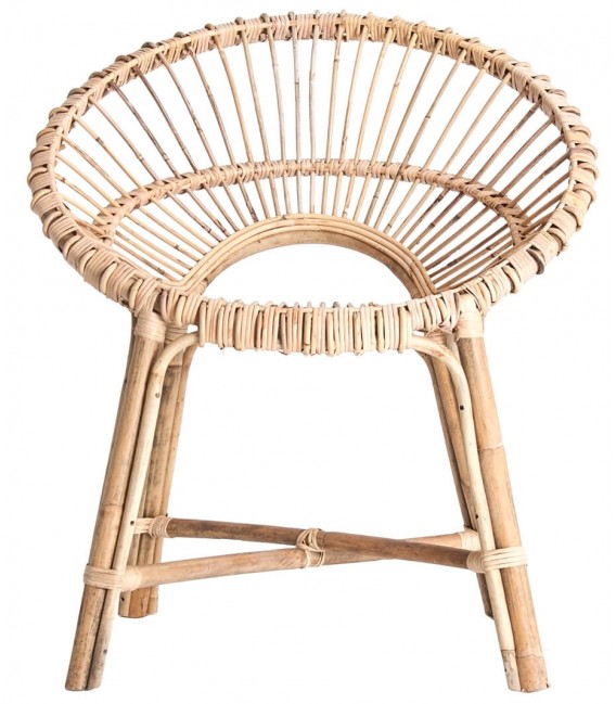 SILLON 74 X 61 CHILAW RATAN NATURAL TRENZADO