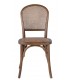 SILLA 45 X 54 MANILA MADERA Y RATAN COLOR NOGAL