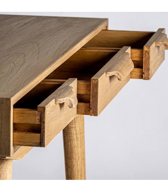 ESCRITORIO 120 X 52 NYRY MADERA MINDI NATURAL