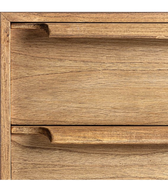 MESITA DE NOCHE 55 X 47 NYRY MADERA MINDI NATURAL