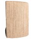 APLIQUE DE PARED 25 X 15 KHED YUTE NATURAL